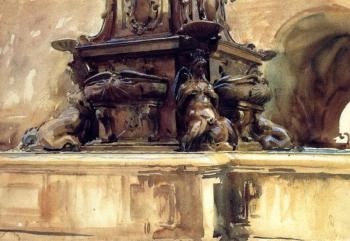 約翰 辛格 薩金特 Bologna Fountain 約翰 辛格 薩金特 Bologna Fountain